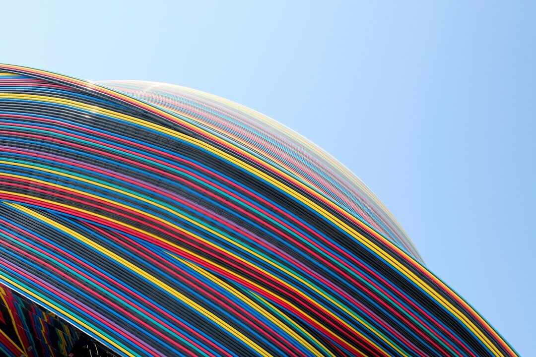 Fiber optic network cables used for broadcast content distribution